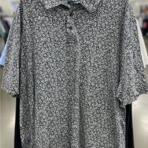 Perry Ellis Monochrome Patterned Shirt